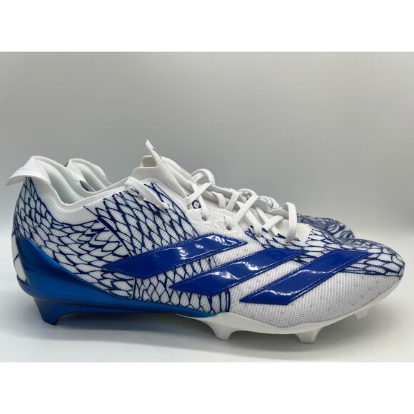 Adidas Adizero Electric Football Cleats Royal Blue White IH8569 Men Size 12 - Picture 1 of 12